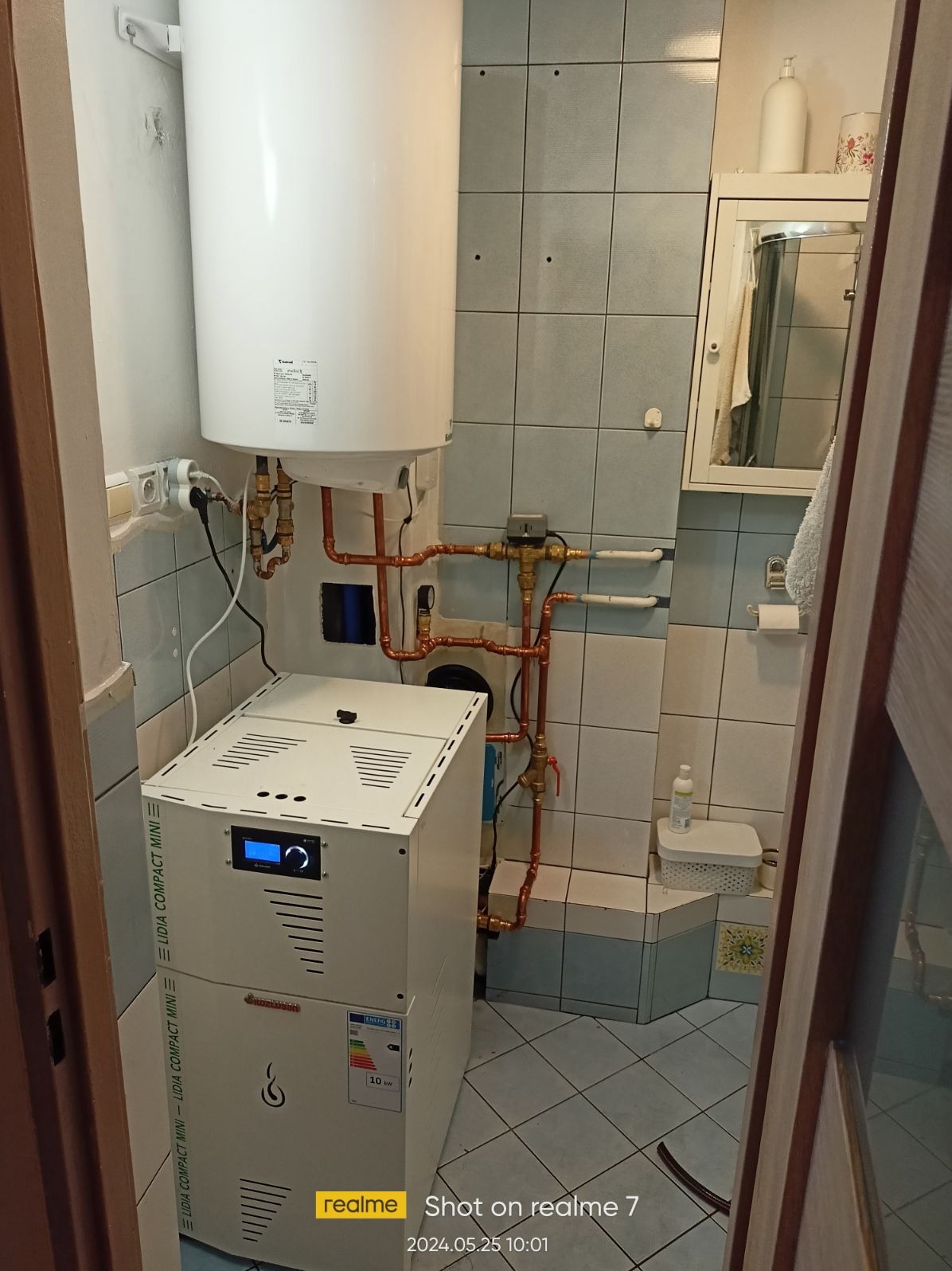 Kocioł do małych pomieszczeń LIDIA COMPACT MINI 10 KW