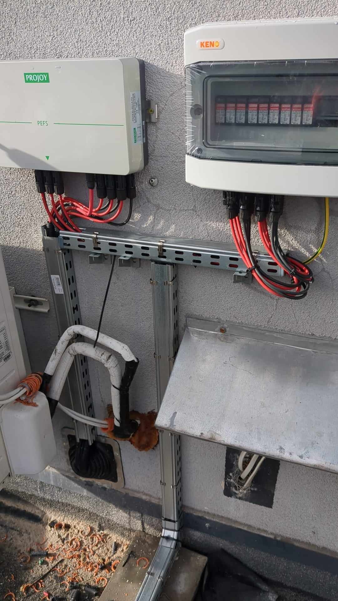 zabezpieczenie ppoż. instalacji fotowoltaicznej