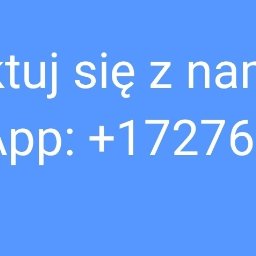 skontaktuj się z nami przez WhatsApp: +17276304985