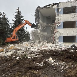 Rozbiórki budynków Szczecin 2