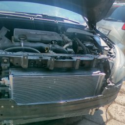 wymiana skraplacza klimatyzacji pacjent ASTRA J