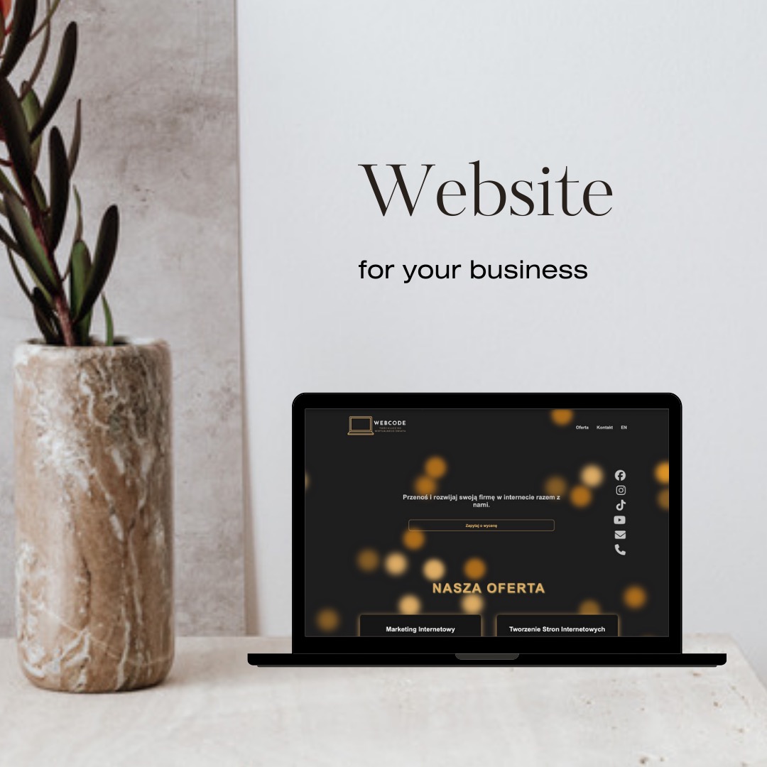 Tworzymy strony internetowe dla twojego biznesu
