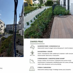 OGRÓD MISJA - zagospodarowanie zieleni na całym osiedlu w Warszawie