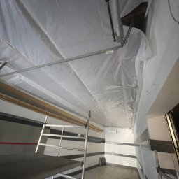 Wykonanie paraizolacji na drewnianym stelażu do sufitu kasetonowego