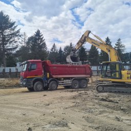 Wywóz urobku na kursy.