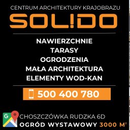 SOLIDO - CENTRUM ARCHITEKTURY KRAJOBRAZU - Obrzeża Betonowe Choszczówka rudzka