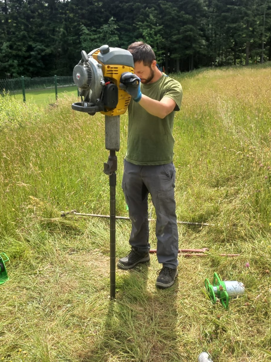Wbijanie próbnika okienkowe