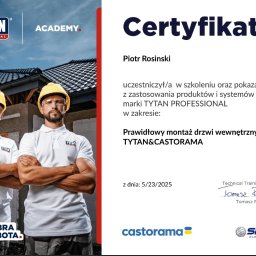 Probud Piotr Rosinski - Murowanie ścian Wyszk&oacute;w