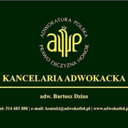 Adwokat Bartosz Dzius Kancelaria Adwokacka - Usługi Prawne Warszawa