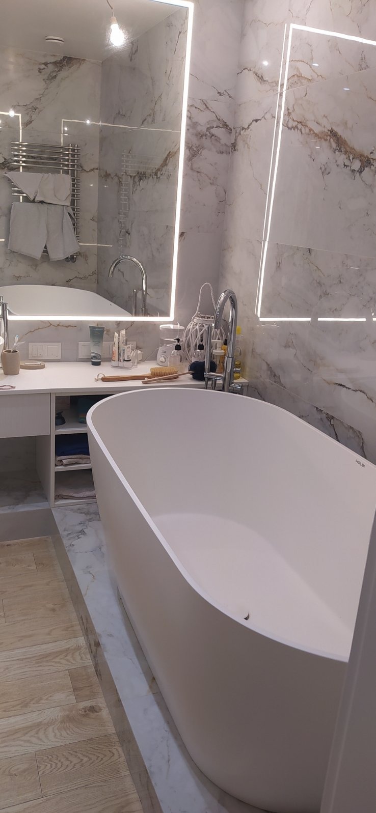 Projekt wnętrza łazienki Styl klasyczny