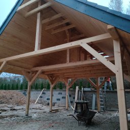 Pergola drewniana Limanowa 2