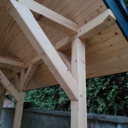 Pergola drewniana Limanowa 4