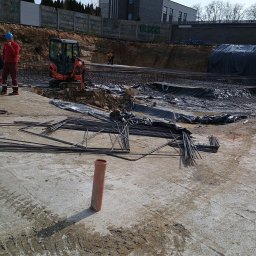 Wykop pod instalacje Radom 2