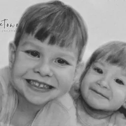 Urocze dzieciaczki klientki! :) Format A3 (30x40 cm)