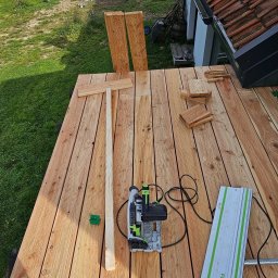 Tarasy drewniane Gdańsk 1