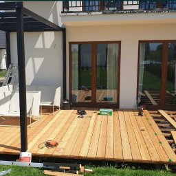 Tarasy drewniane Gdańsk 2