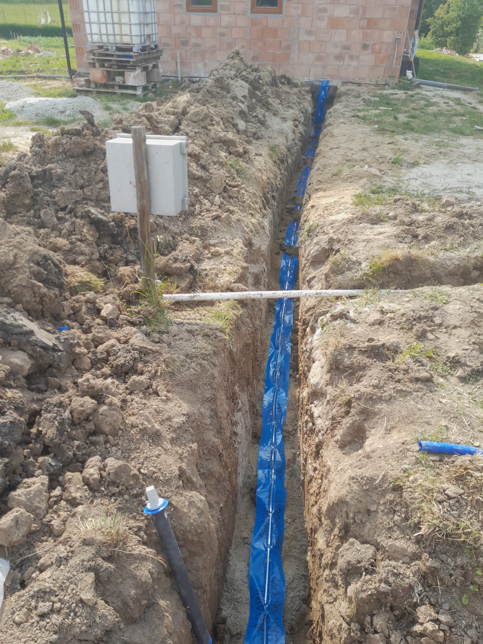 Przyłącz wodociągowy .