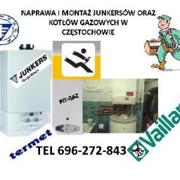 Pit- gaz Serwis Montaż Junkers Częstochowa - Tani Przegląd Pieców Gazowych Częstochowa