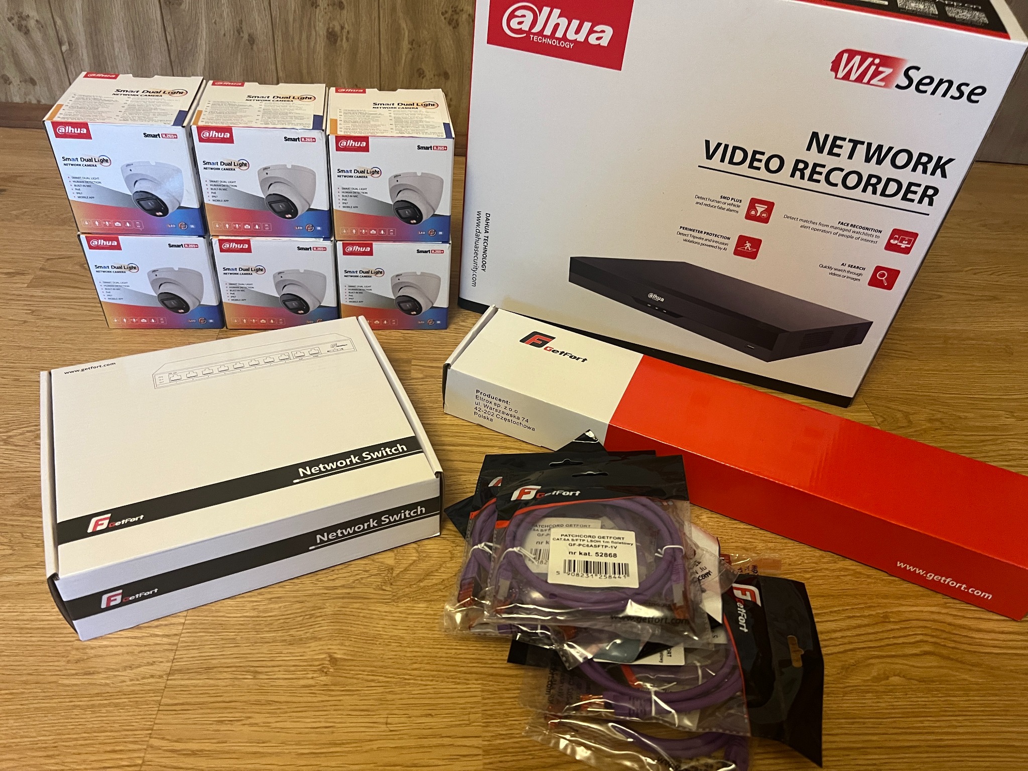 Zestaw monitoringu Dahua