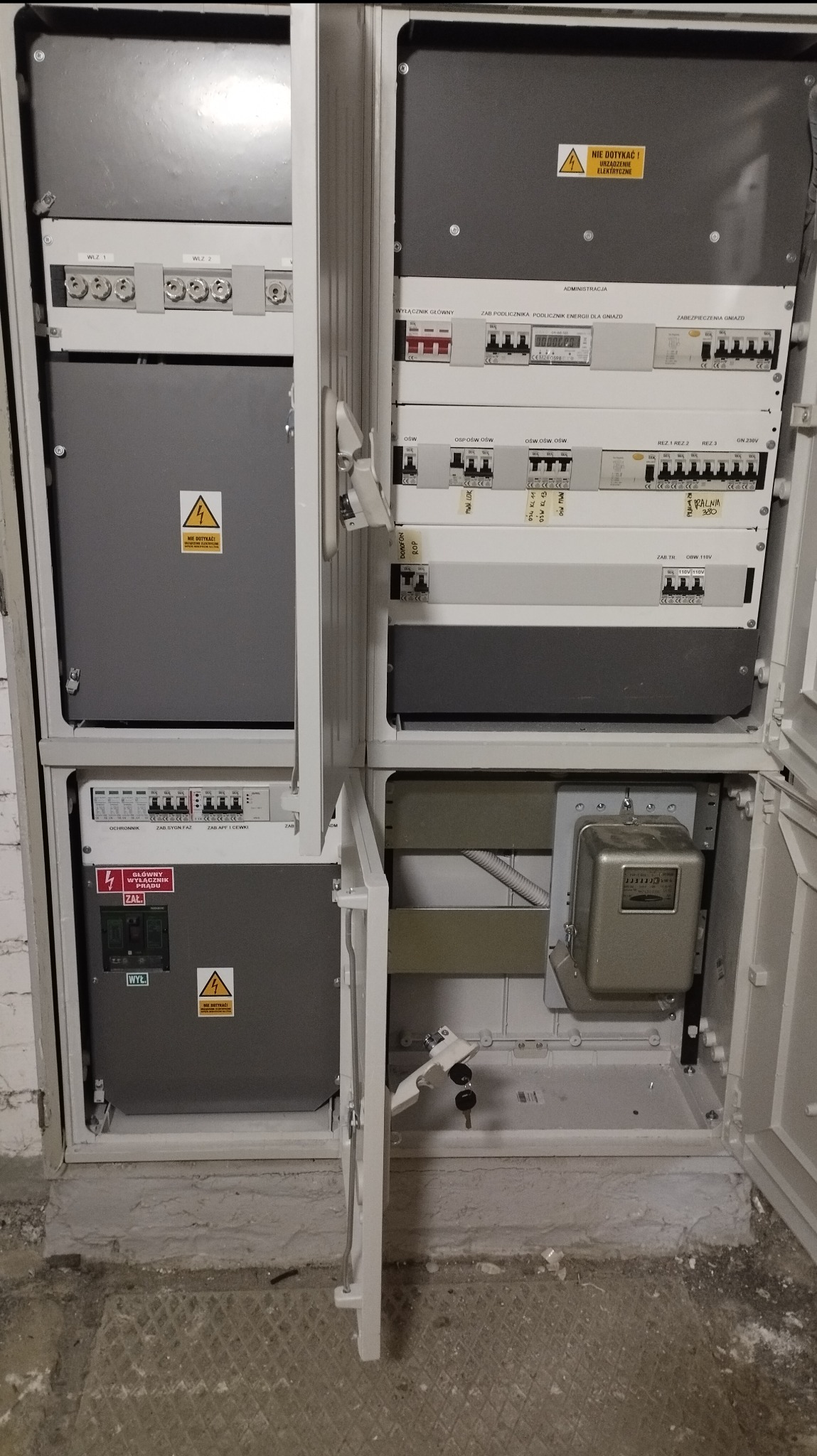 Wymiana głównych rozdzielni w blokach dla Spółdzielni Mieszkaniowej Górczyn