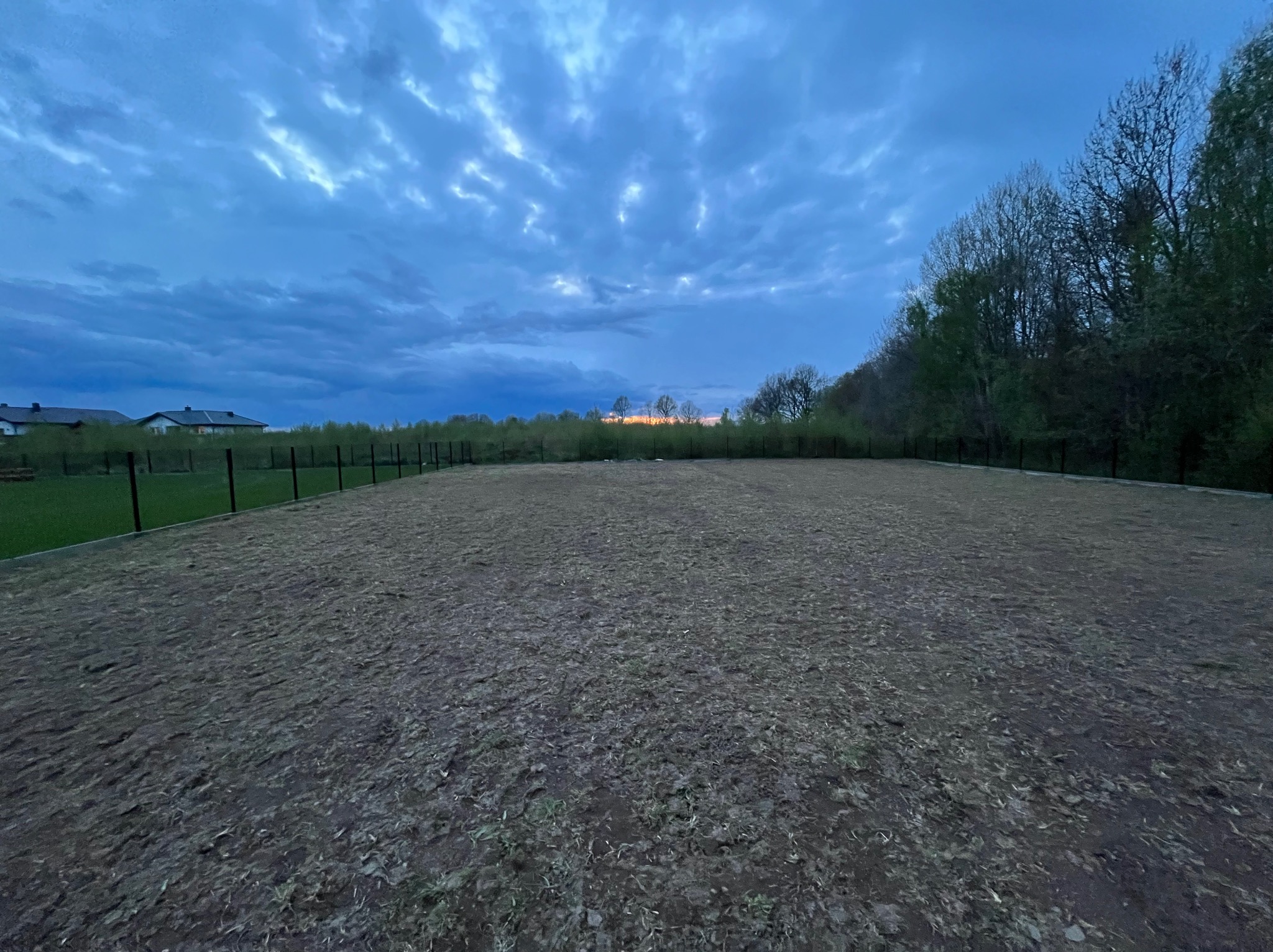 wyrównanie działki