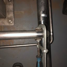 Rury drenowe przed spawaniem. Zlecenie wykonywane na terenie Danii 