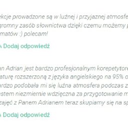 Opinie klientów