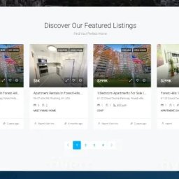 Marcel Per - Prezentacja ofert wynajmu i sprzedaży apartamentów na stronie internetowej z filtrowaniem i paginacją.