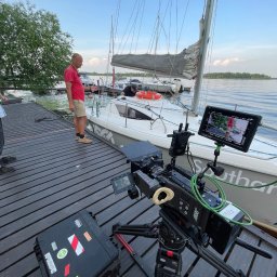 Mieliśmy kilka okazji pracowania na poważnych kamerach, używanymi głownie w filmach, lub reklamach.