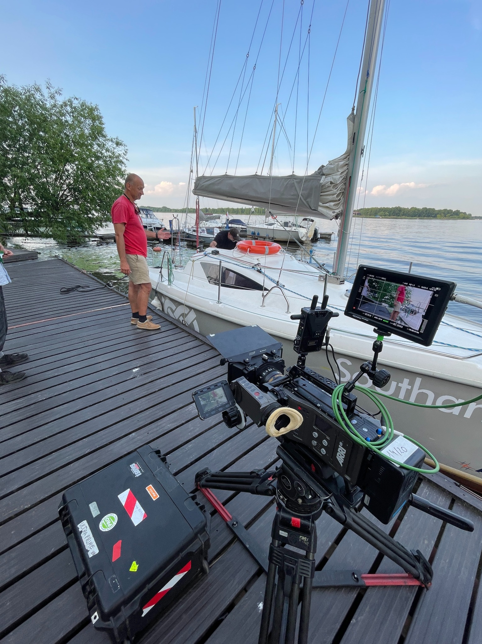 Mieliśmy kilka okazji pracowania na poważnych kamerach, używanymi głownie w filmach, lub reklamach.