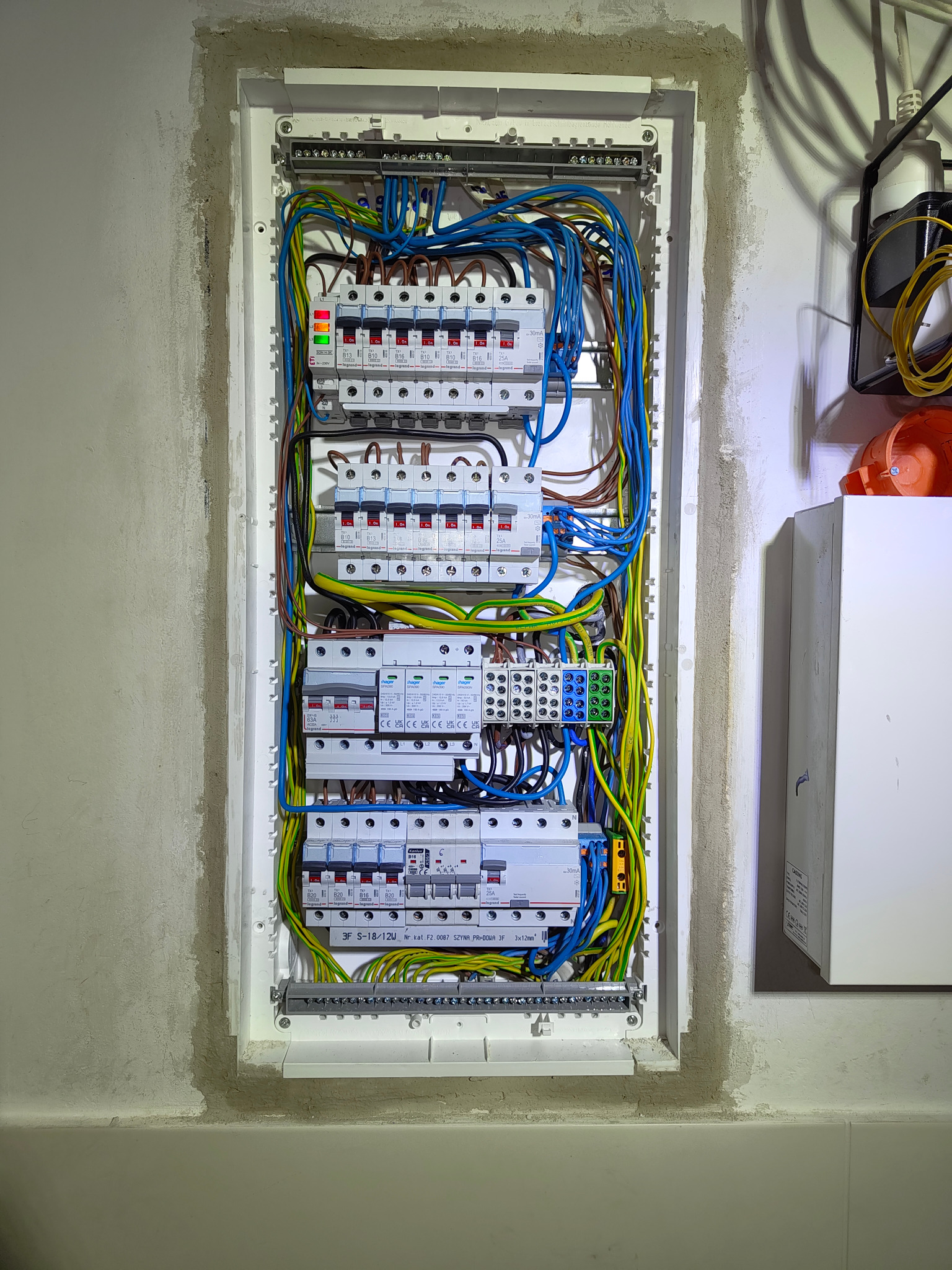 Wykonanie rozdzielnicy w domu jednorodzinnym