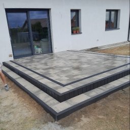 Układanie kostki brukowej Chełmno 2