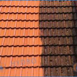 Hydro Profeska Łukasz Łuczkowski - Mycie dachów (dachówka betonowa BRAAS)