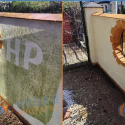 Mycie i impregnacja ogrodzenia.