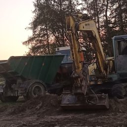 Niwelacja terenu Chełmża 2