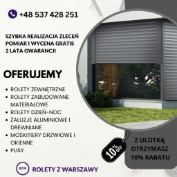 Rolety zewnętrzne Warszawa 1