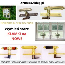 Klamki do drzwi i okien - Wymień klamki stare na nowe