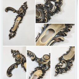 Klamki do drzwi i okien - Klamki mosiężne do drzwi zewnętrznych i wewnętrznych