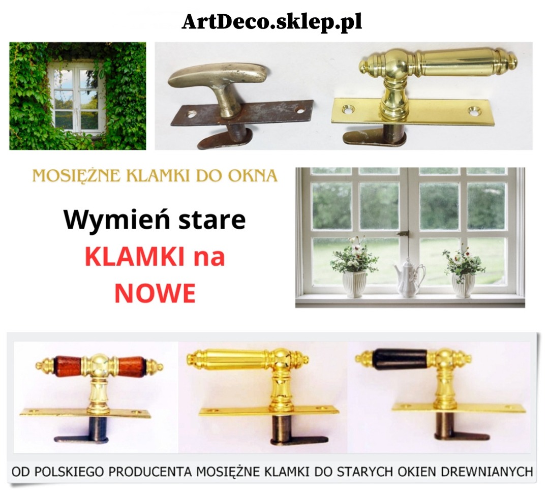 Wymień klamki stare na nowe