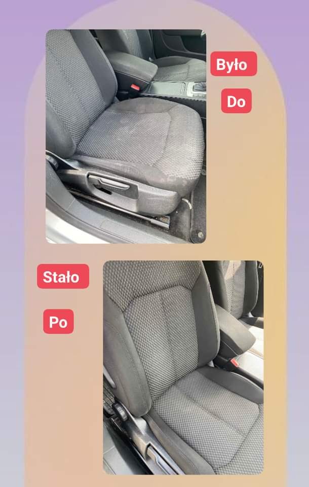 Czyszczenie tapicerki samochodowej