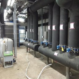 Kotłownia przemysłowa.