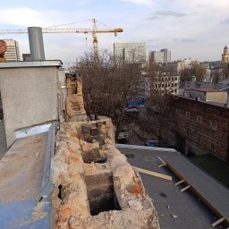 Rozbiórki budynków Starowa Góra 4