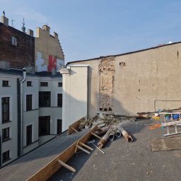 Rozbiórki budynków Starowa Góra 1