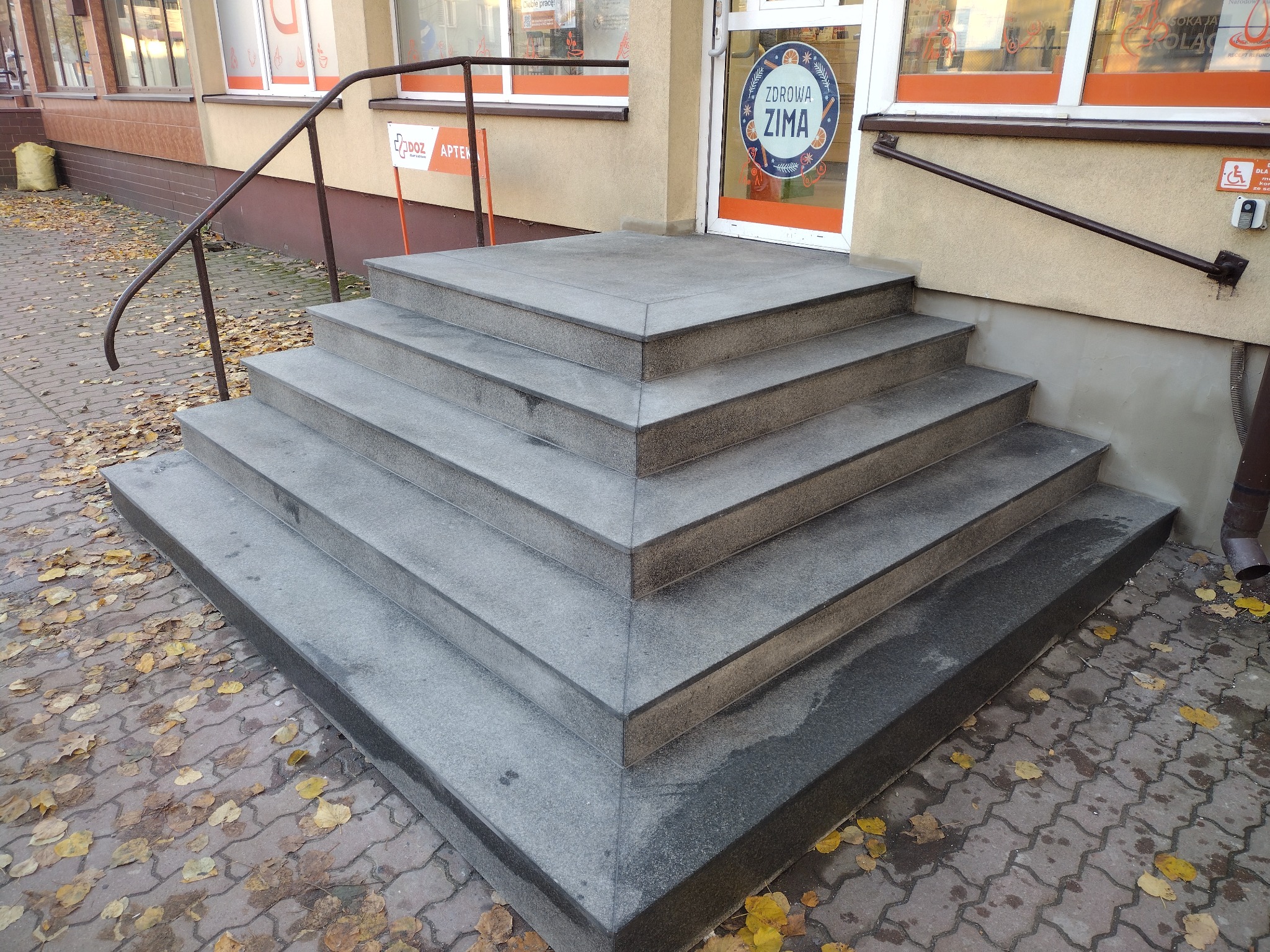 Schody kamienne Nero impala