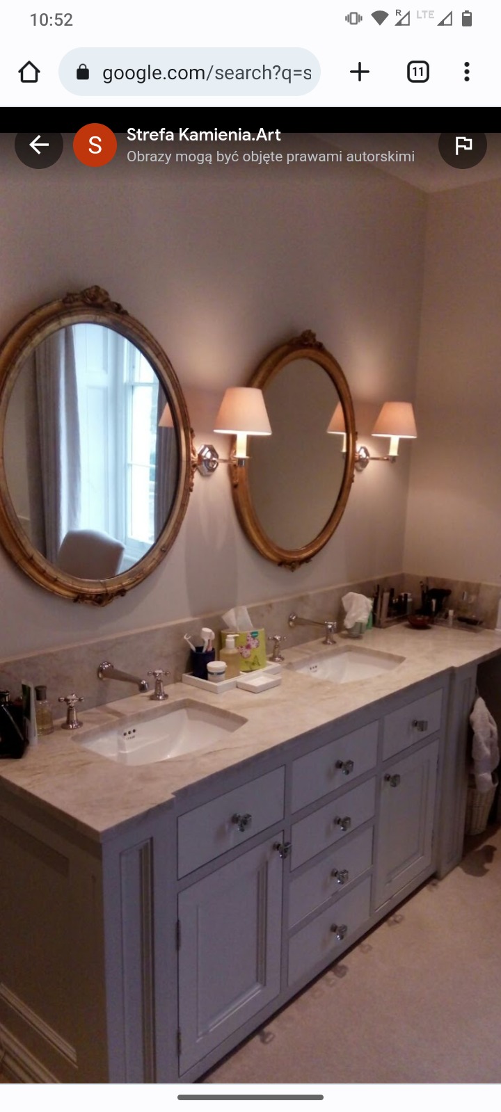 Blat łazienkowy Taj Mahal