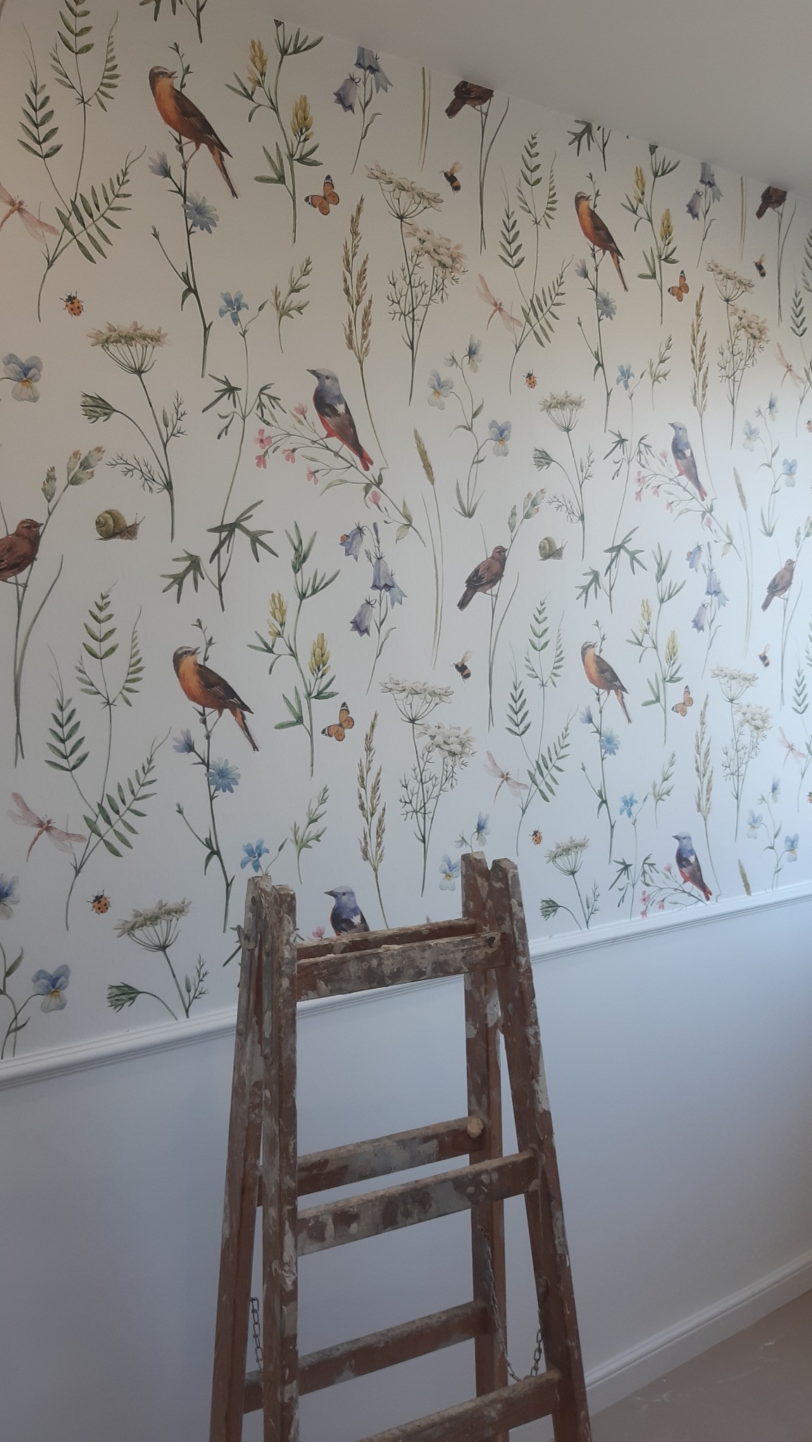 Fototapeta w całym pokoju