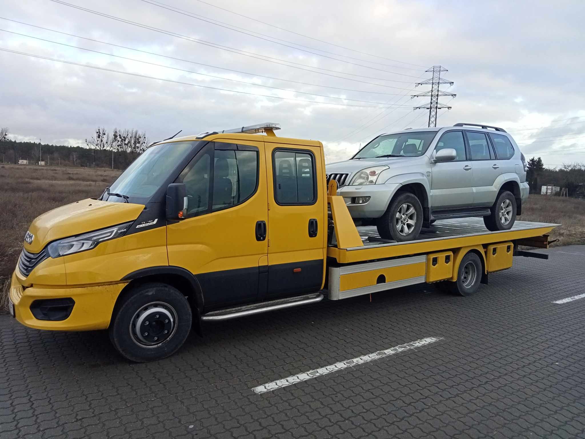 usługi lawetą Bydgoszcz