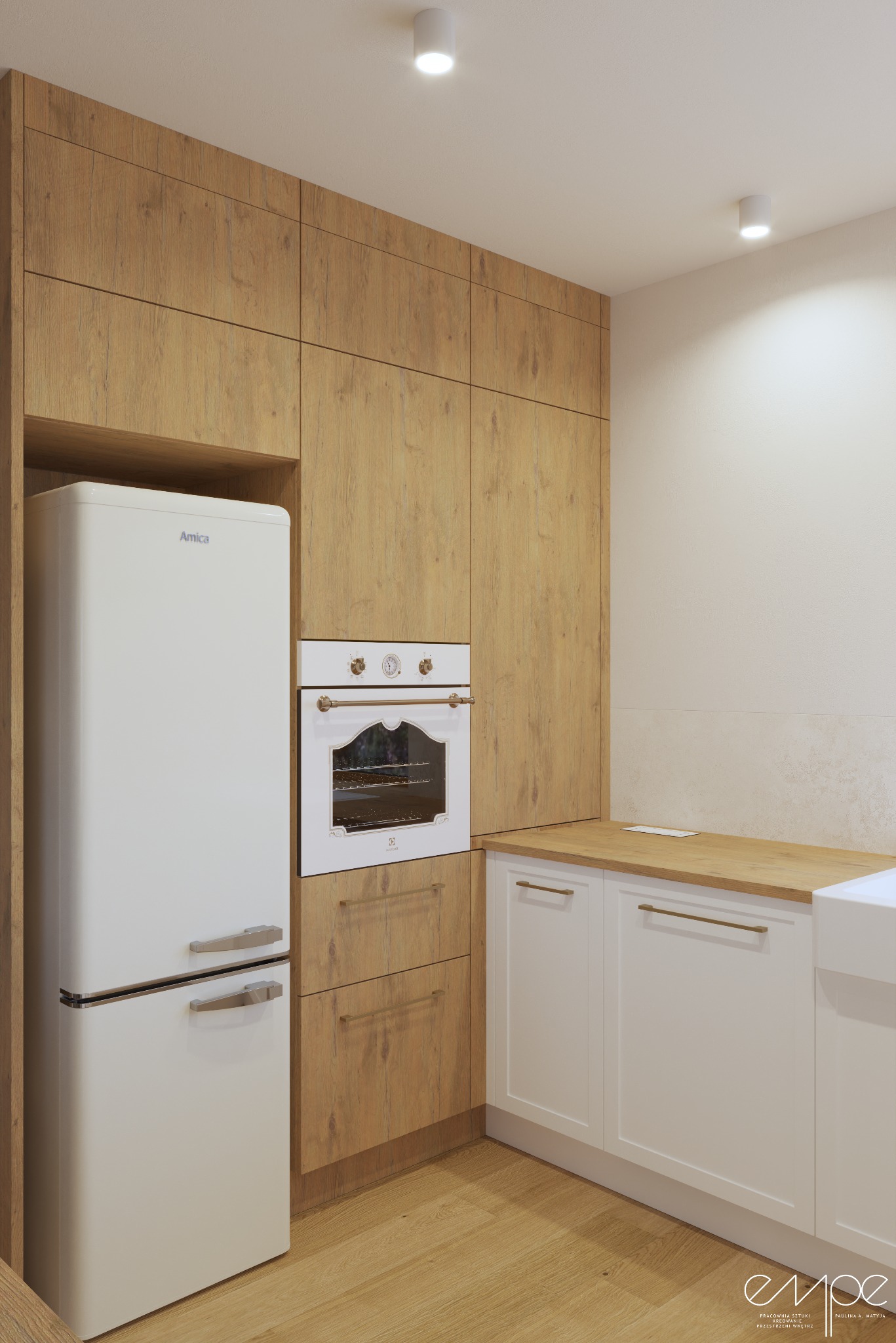 aneks w domu jednorodzinnym - ujęcie nocne - widok 02