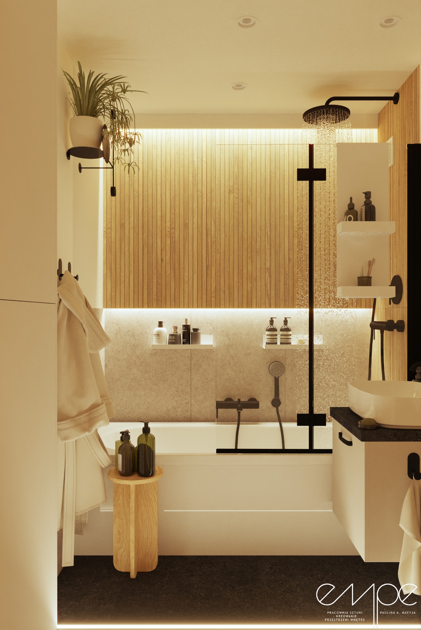 projekt łazienki Katowice