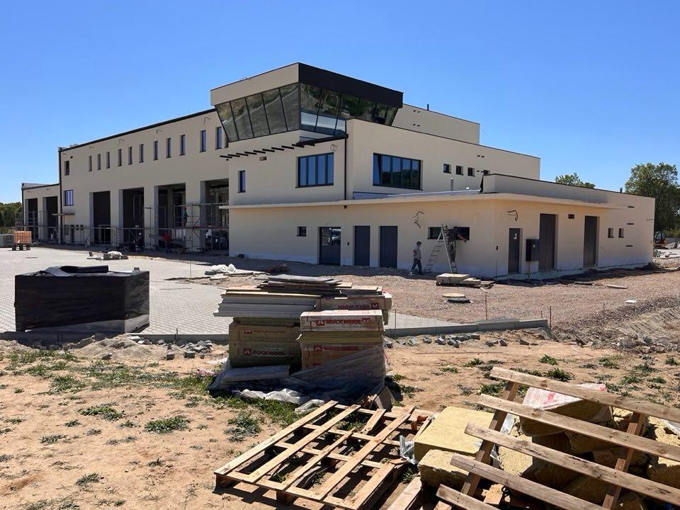 Docieplenie wełną Jednostki ochotniczej Straży Pożarnej JW Glinik